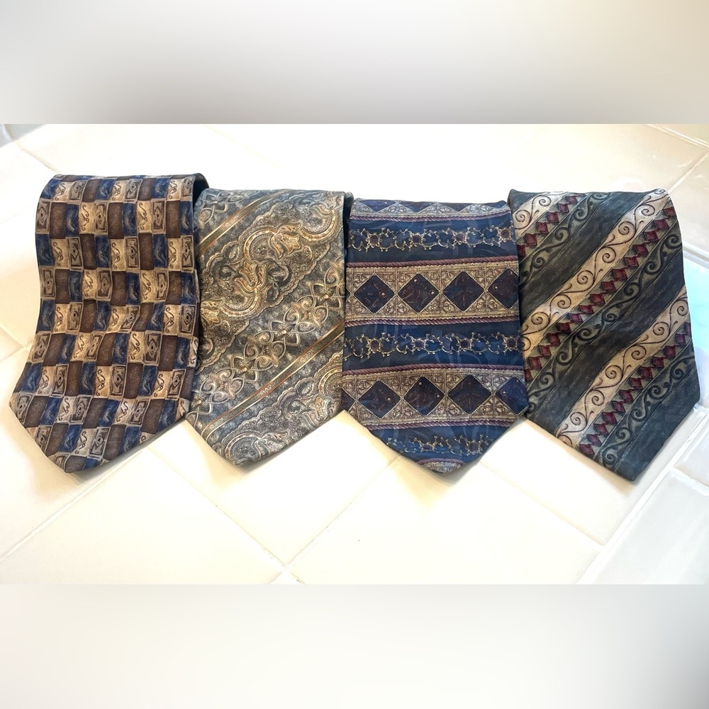 Barrington 100%‎ Silk Vintage Tie Set